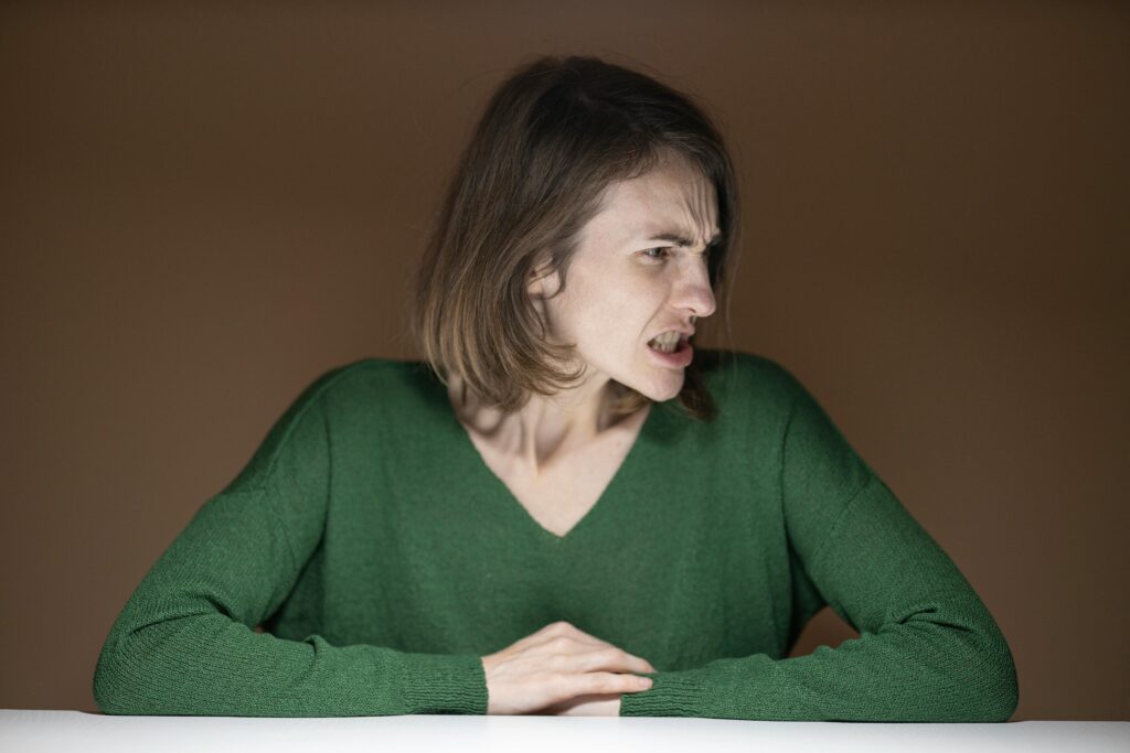 How to calm when angry